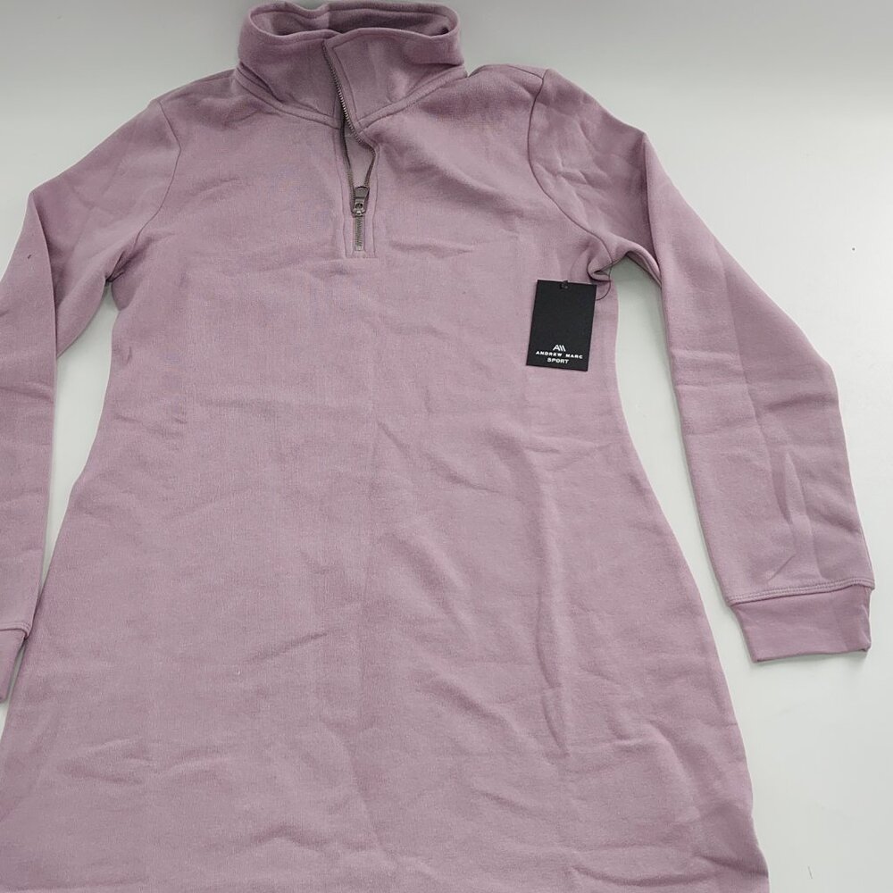 Andrew Marc Women's Long Sleeve 1/4 Size Medium Color Lavender        P#383@CMK